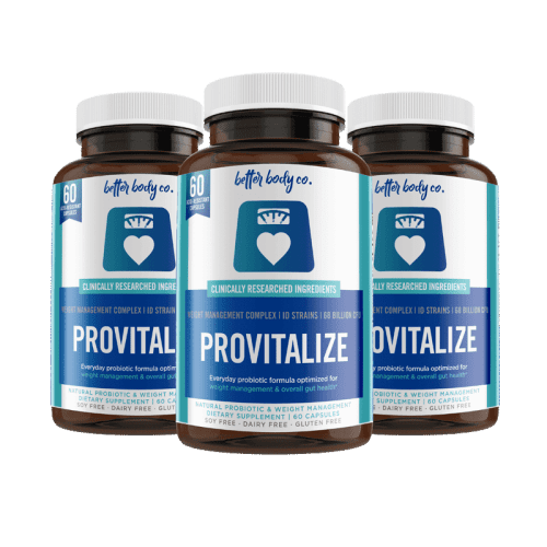 3 Bottles Of Provitalize | Best Natural Weight Management Probiotic-Better Body Co.