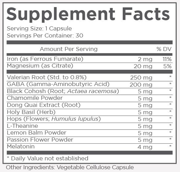 inergySLEEP supplement table 1